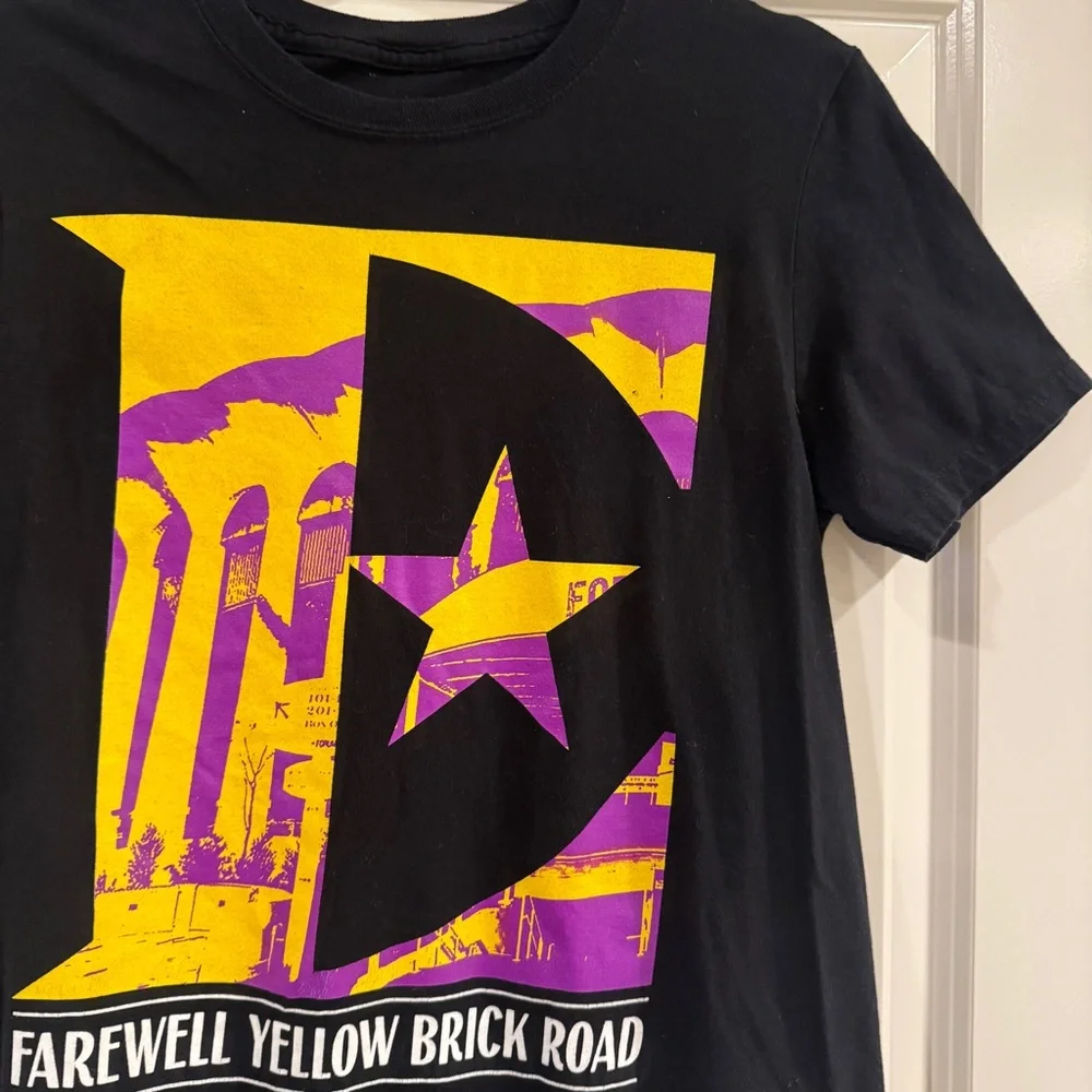 Farewell Yellow Brick Road Black T-Shirt THE FORUM FAREWELL 2019 ELTON JOHN S - Picture 5 of 9